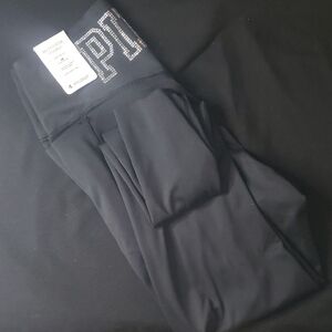 Black Womans Leggings Large